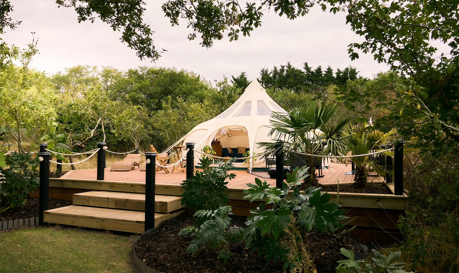 Rural diversification glamping at Orchard Blossom Evesham