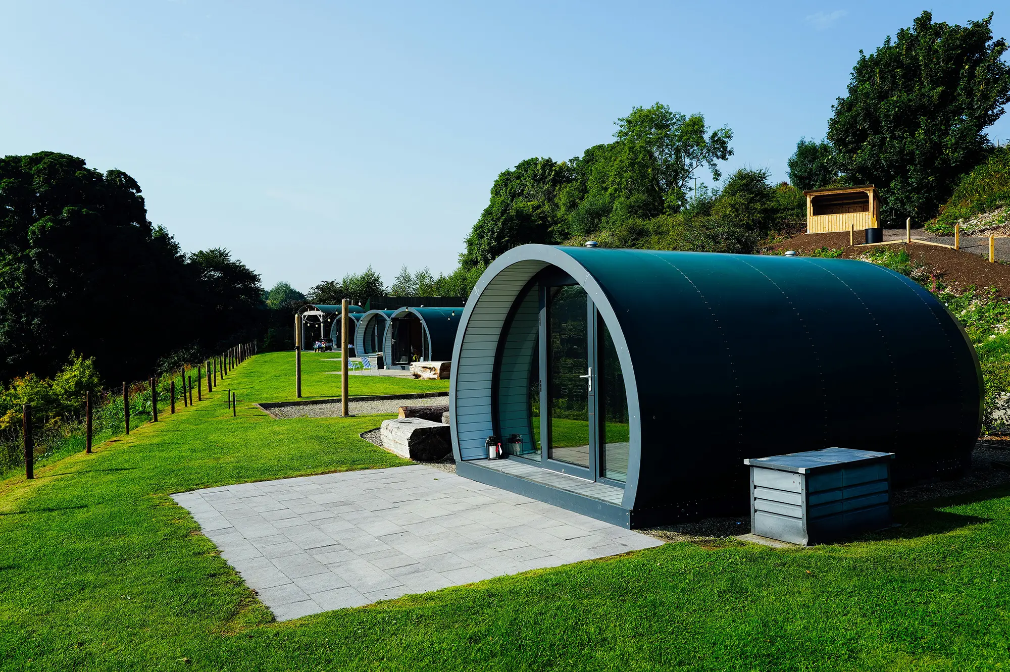 Glamping pods and rural accommodation diversification