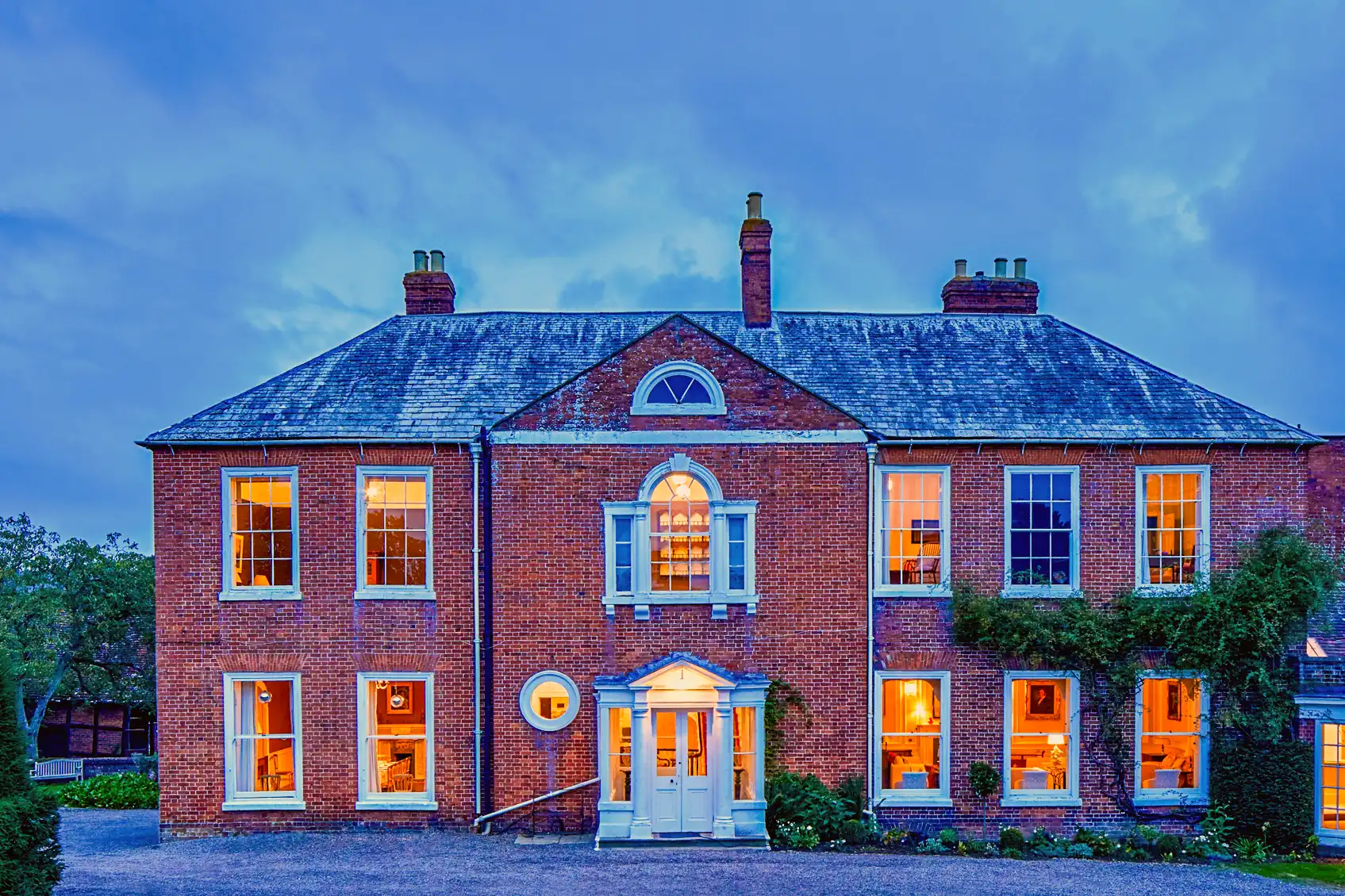 Heritage estate rural diversification project featuring restored Georgian manor house and grounds